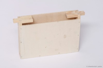 Holz-Futtertasche für Mini-Plus einfache Wabenbreite