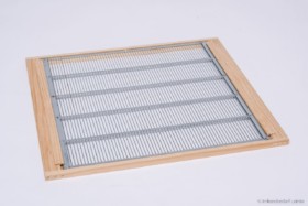 10er Liebig DN Kompakt Metallgitter genietet im Holzrahmen    470 x 420