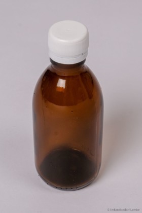 Braune Säureflasche 200 ml mit Tropfmontur