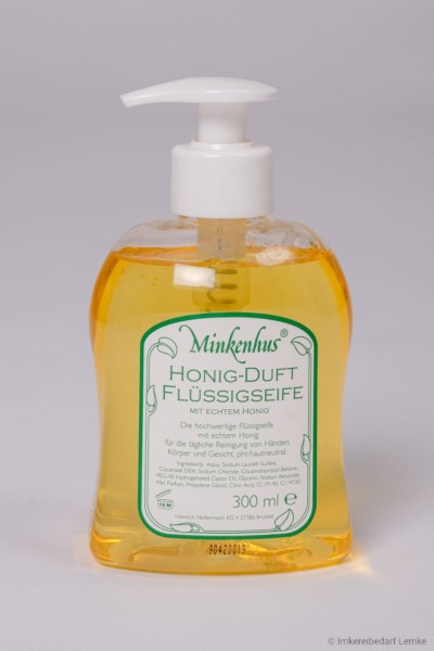 Spender flüssige Seife mit Honig, 300 ml
