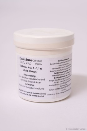 Oxalsäuretabletten, 100 g Oxalsäure ca. 82-90 Tabletten