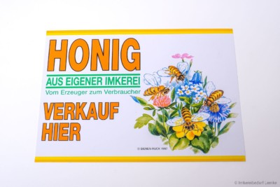 Flores Außen Werbeschild - 35 x 25 cm