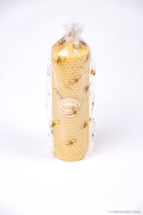 Gedrehte Bienenwachskerze Ø 5 cm
